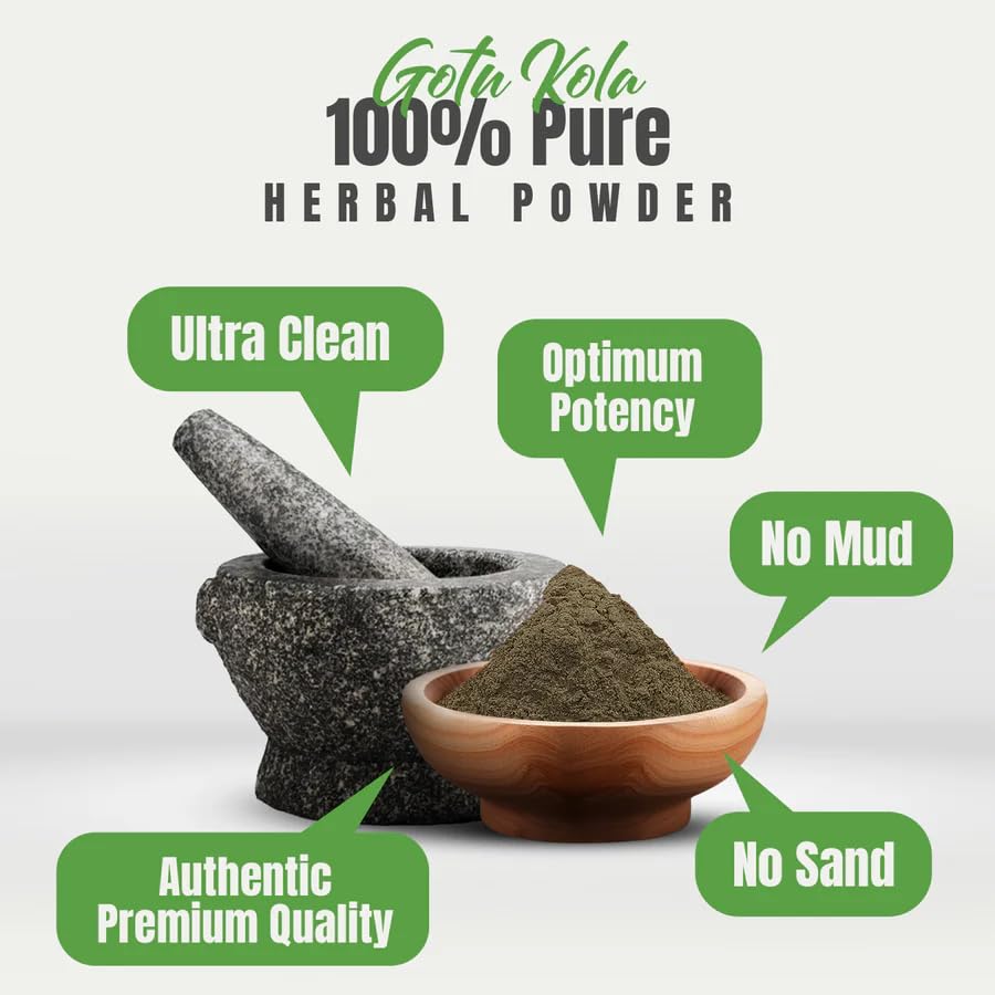 Herbsforever Gotu Kola Powder 16 oz