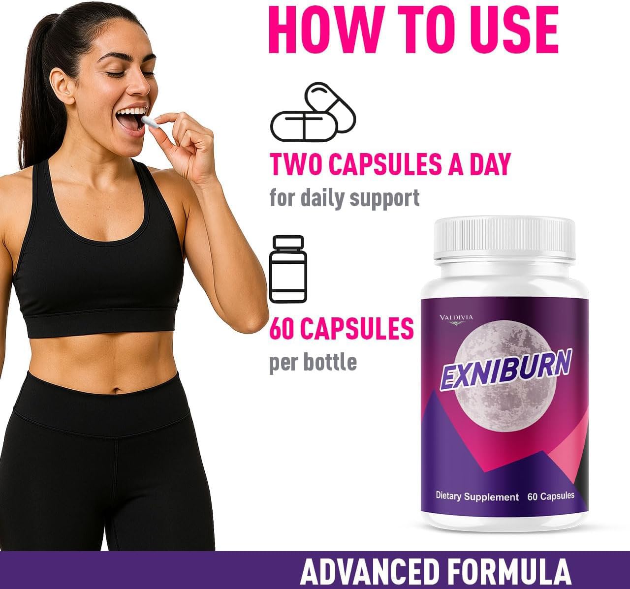 Valdivia Exniburn Capsules 60 Count