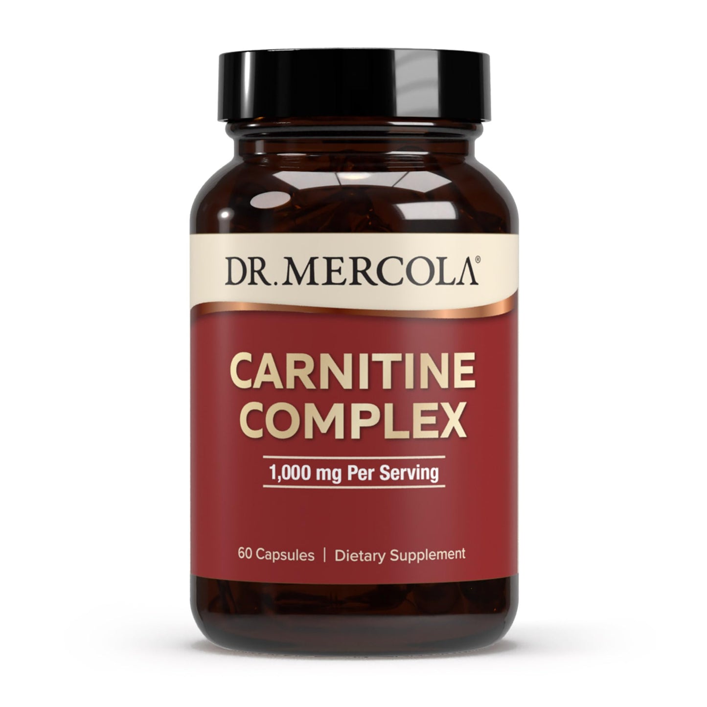 Dr. Mercola Carnitine Complex Capsules, 60 Capsules