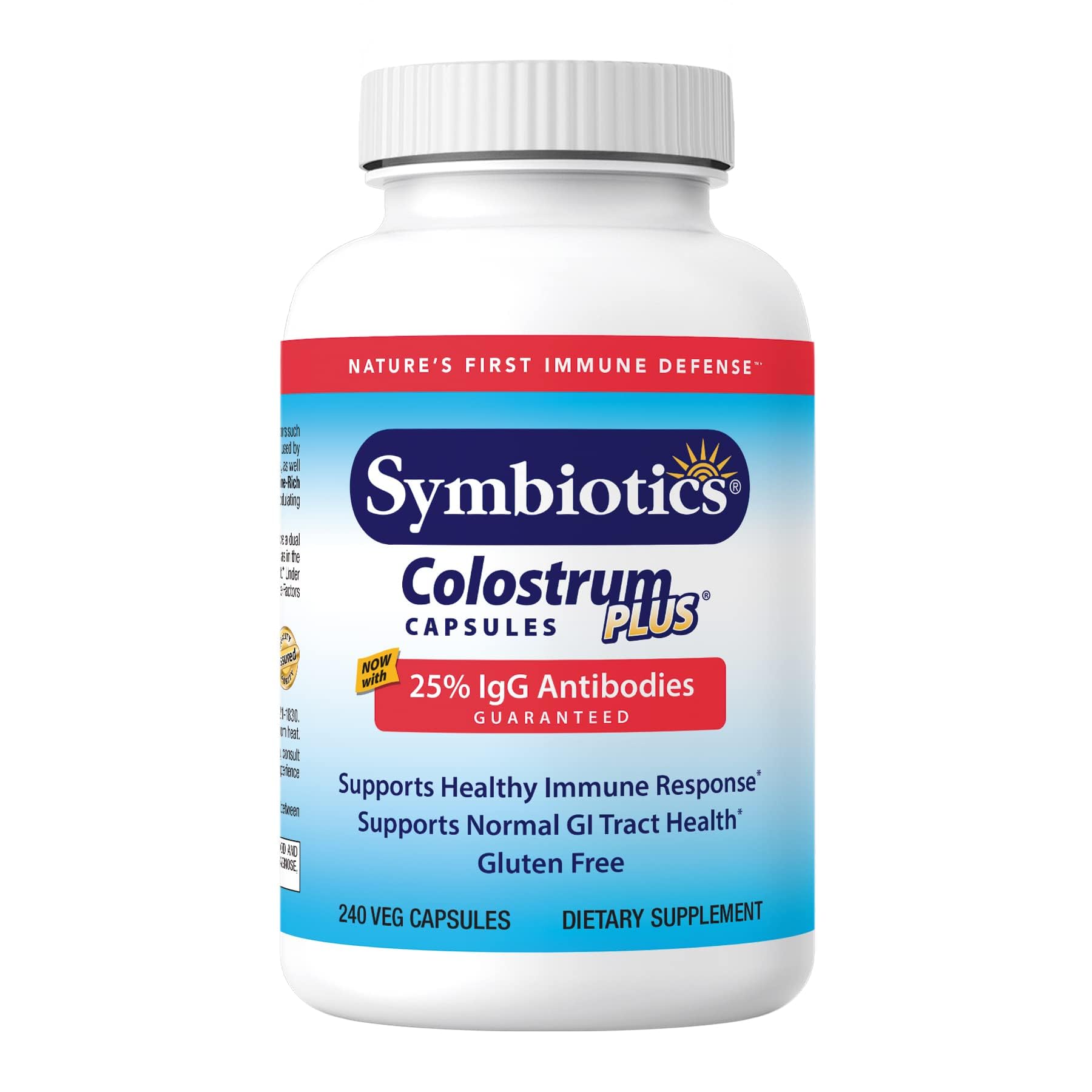 Symbiotics Colostrum Vegetable Capsules 240