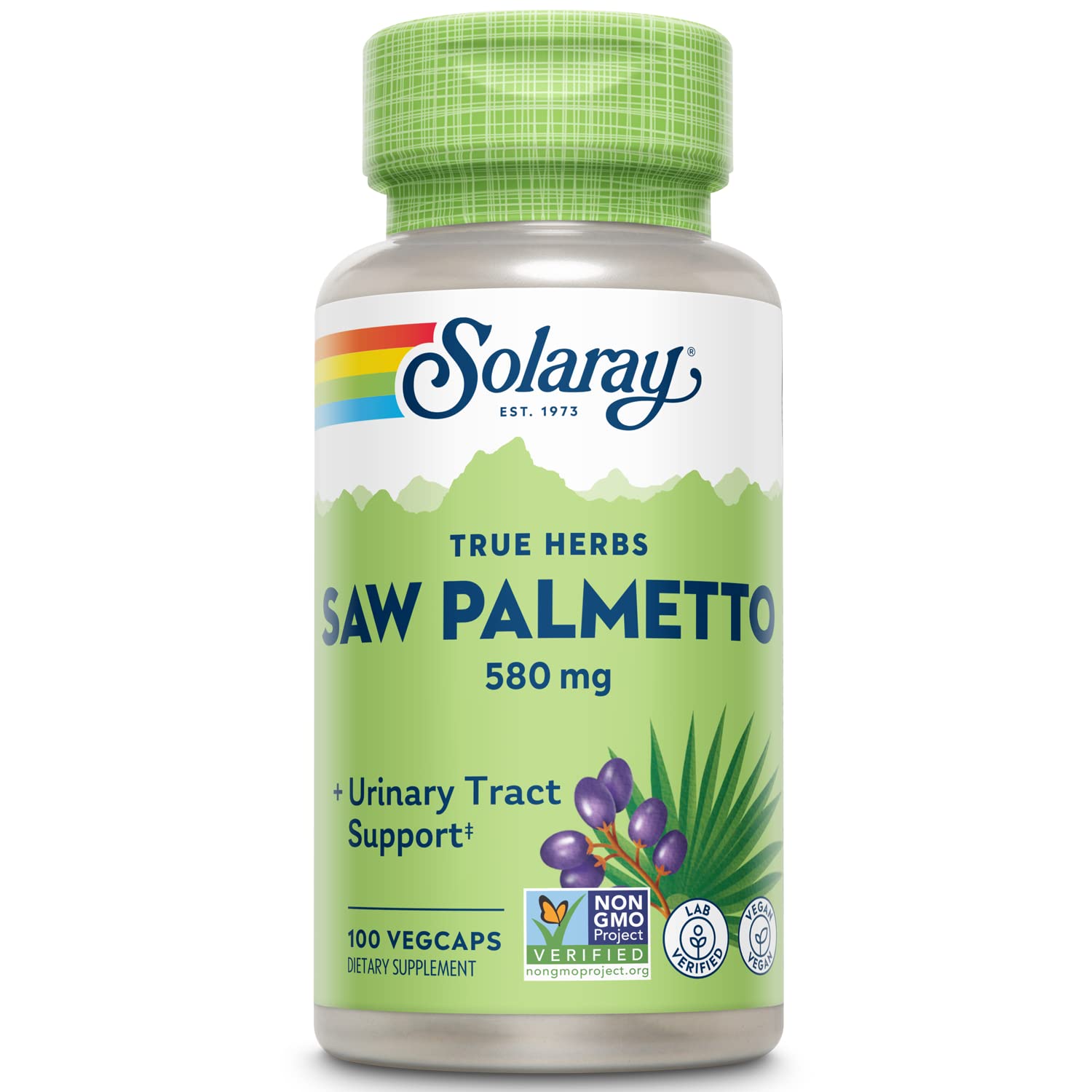 Solaray Saw Palmetto Berries VegCap 100