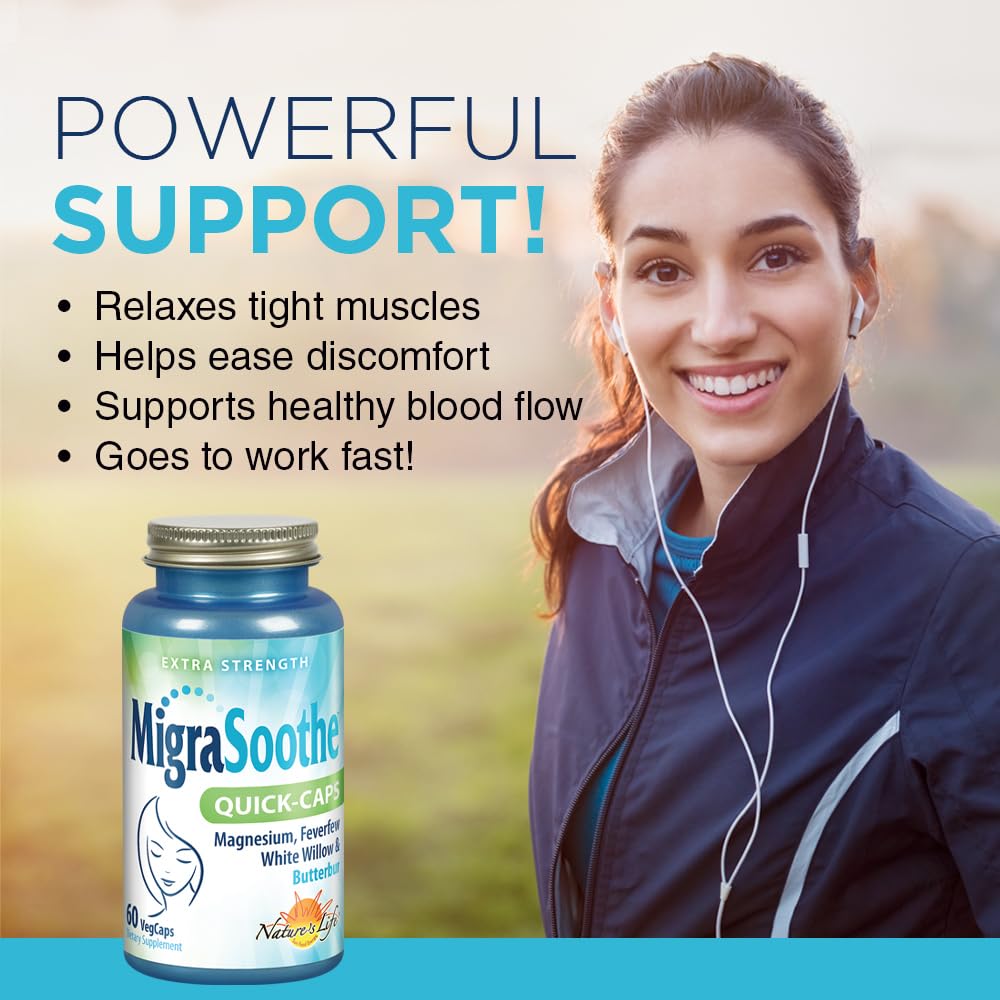 Nature's Life MigraSoothe Quick-Caps Capsule 60 Count