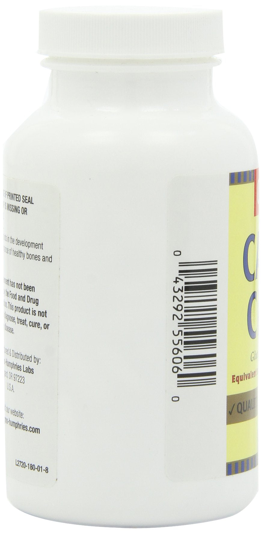 Nature's Way Optimum Calcium Citrate Caplets, 180 Count