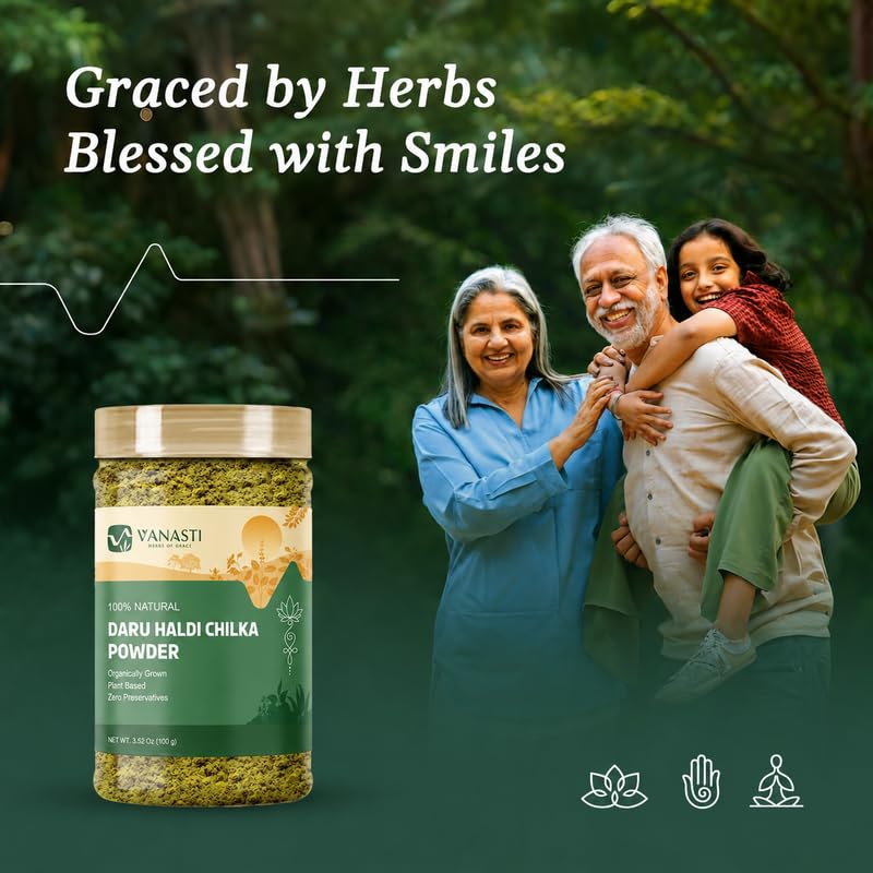 VANASTI Daru Haldi Chilka Powder Berberis Aristata, 14.1 Ounce