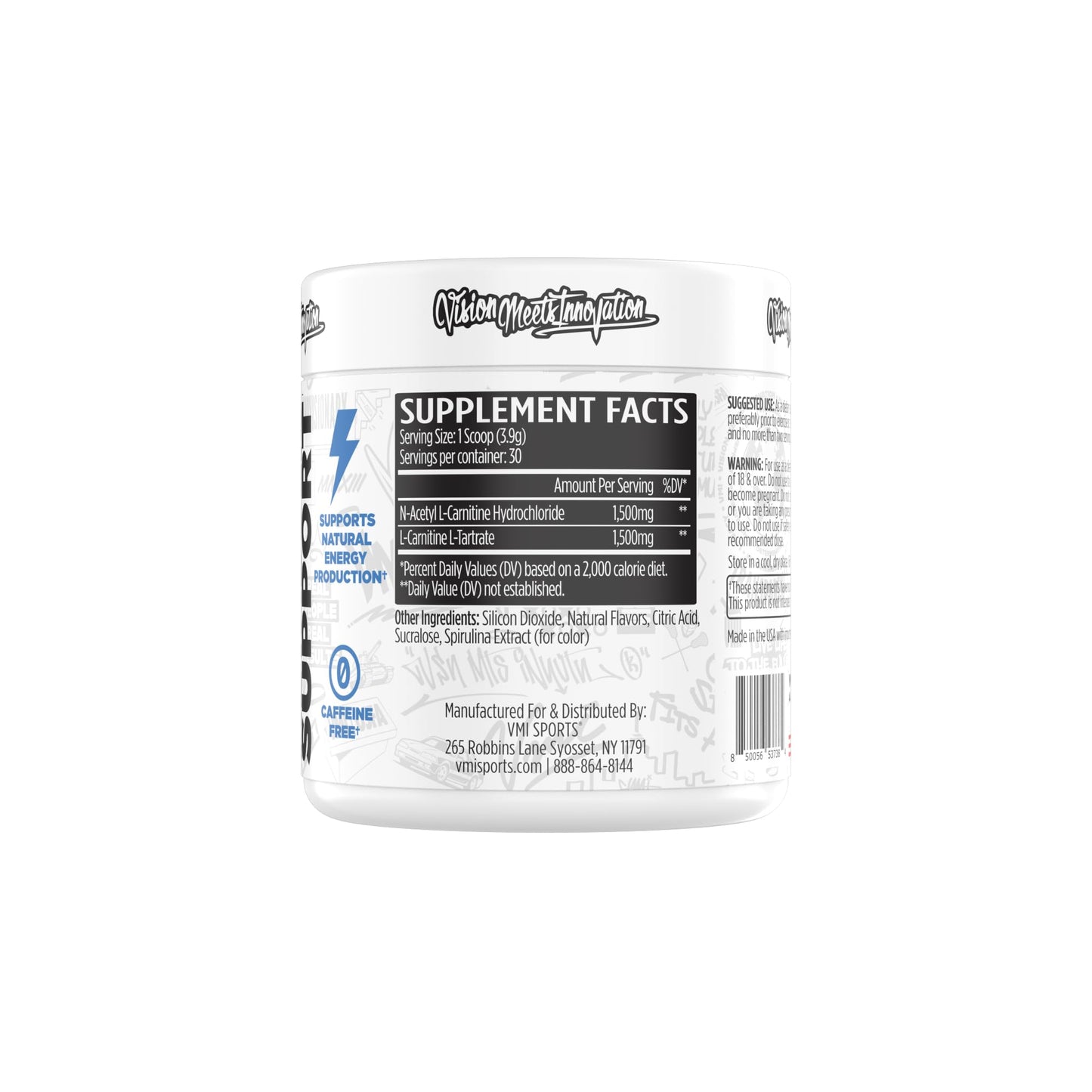 VMI Sports L-Carnitine 3000 Powder 4.02 oz
