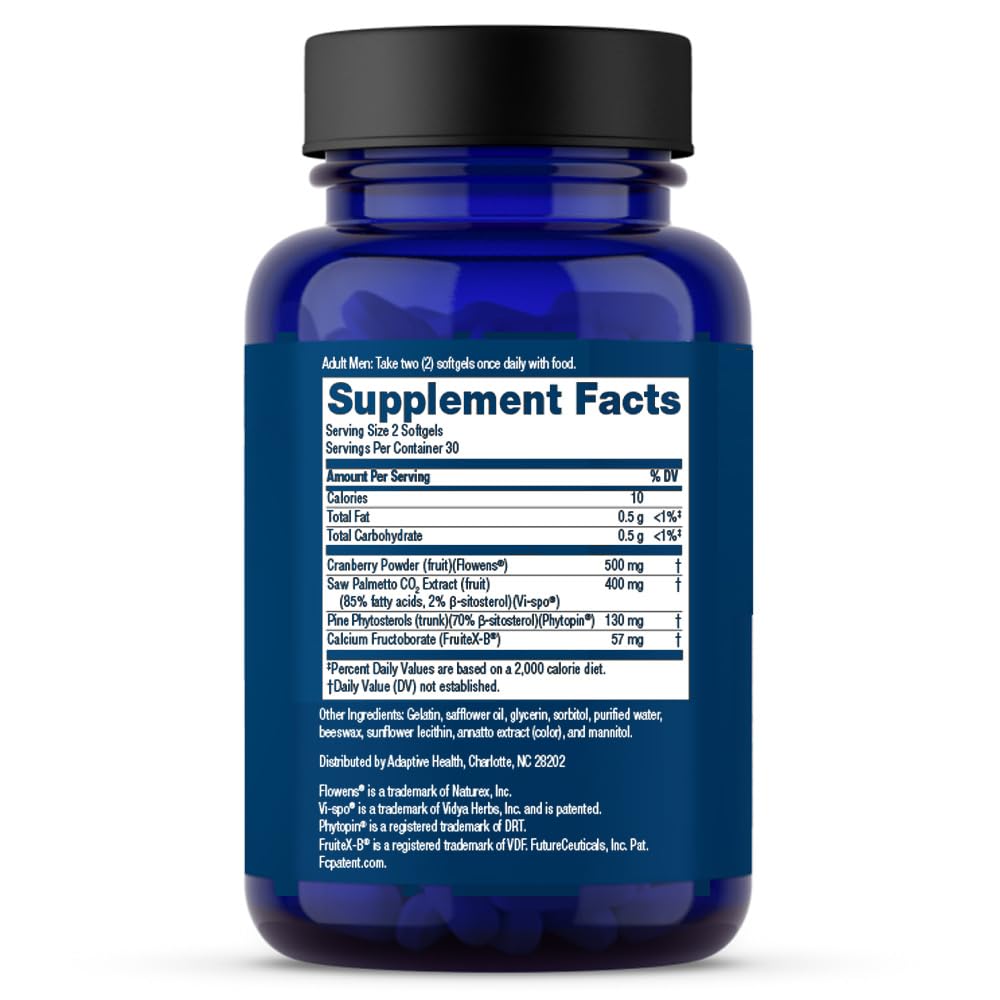 SUPER BETA PROSTATE Max Prostate Health Softgels 60 Count