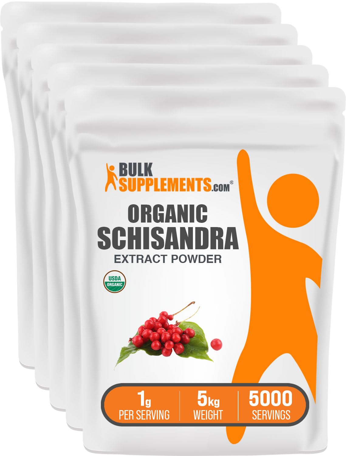 BulkSupplements Organic Schisandra Extract Powder 176.19