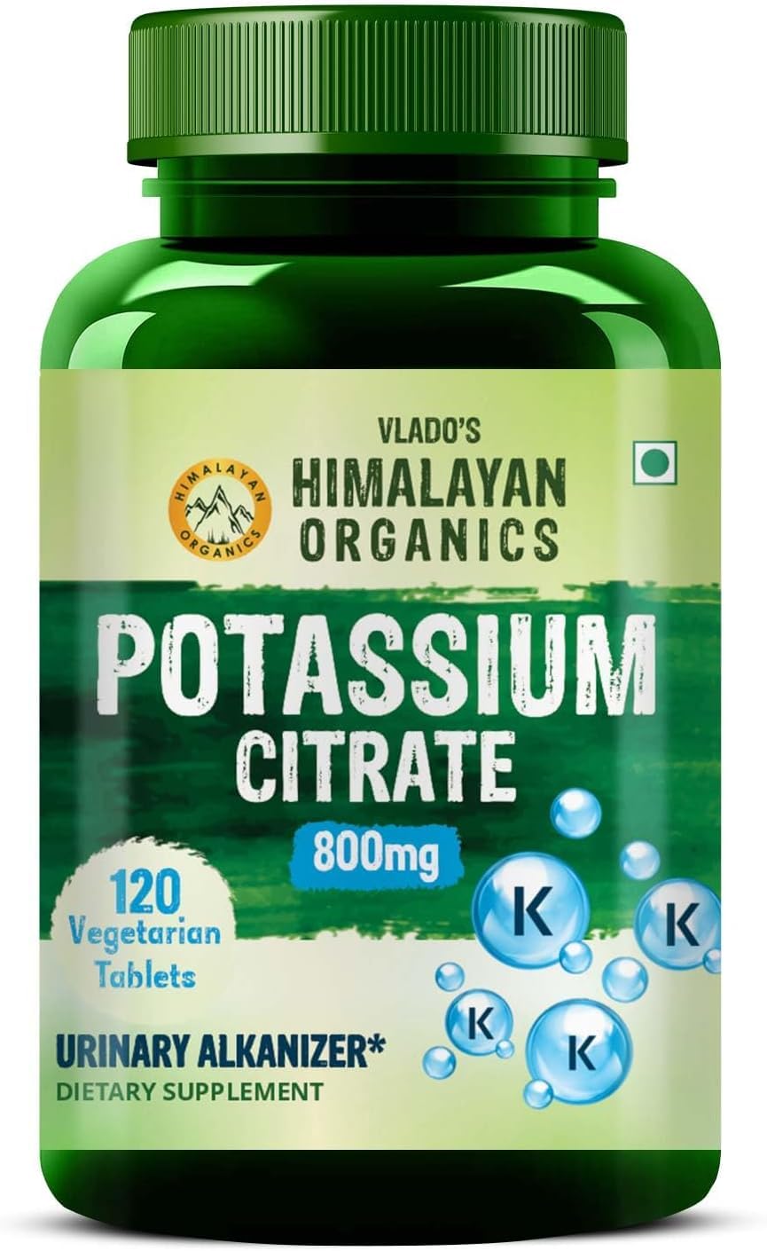 Generic Potassium Citrate 800mg Supplement Tablet, 1 Count