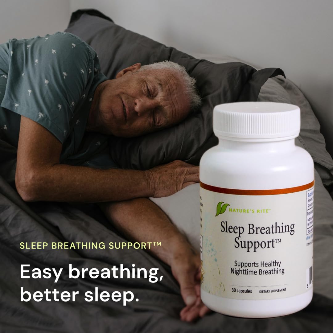 Nature's Rite Sleep Breathing Support 30 Capsules