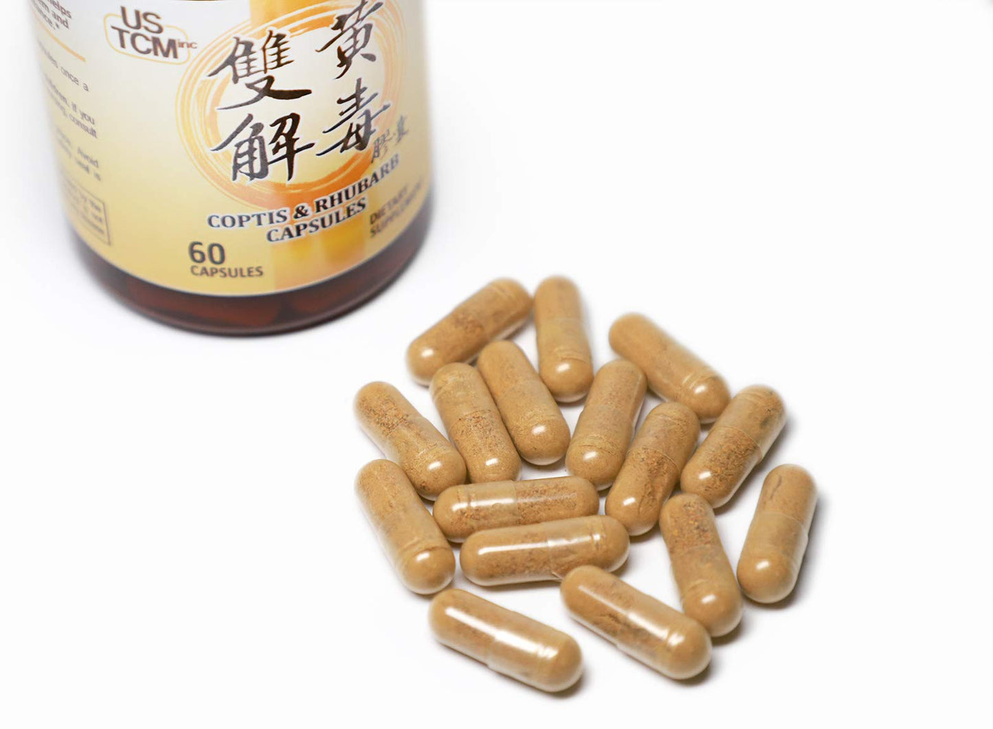 USTCM Coptis Rhubarb Capsules 1 Capsule