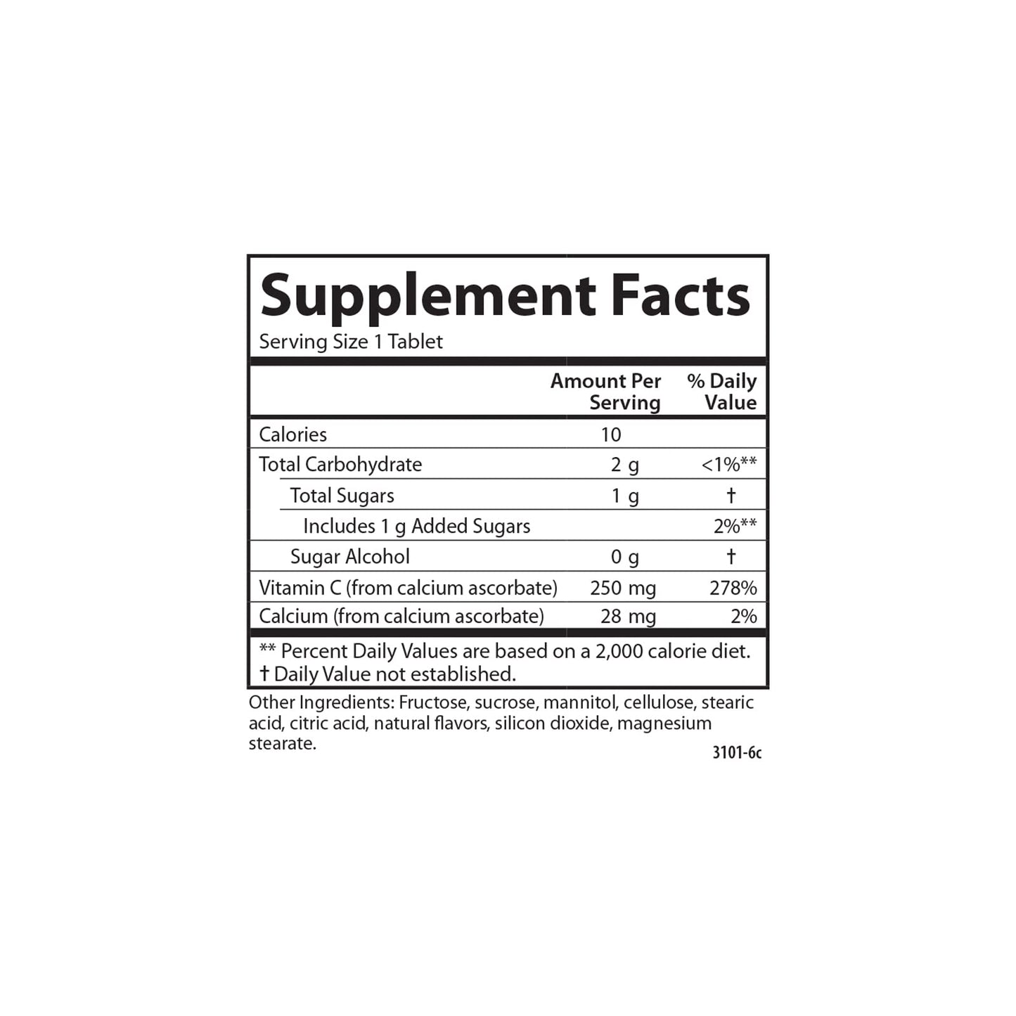 Carlson Kid's Vitamin C Tablet 120 Tablets