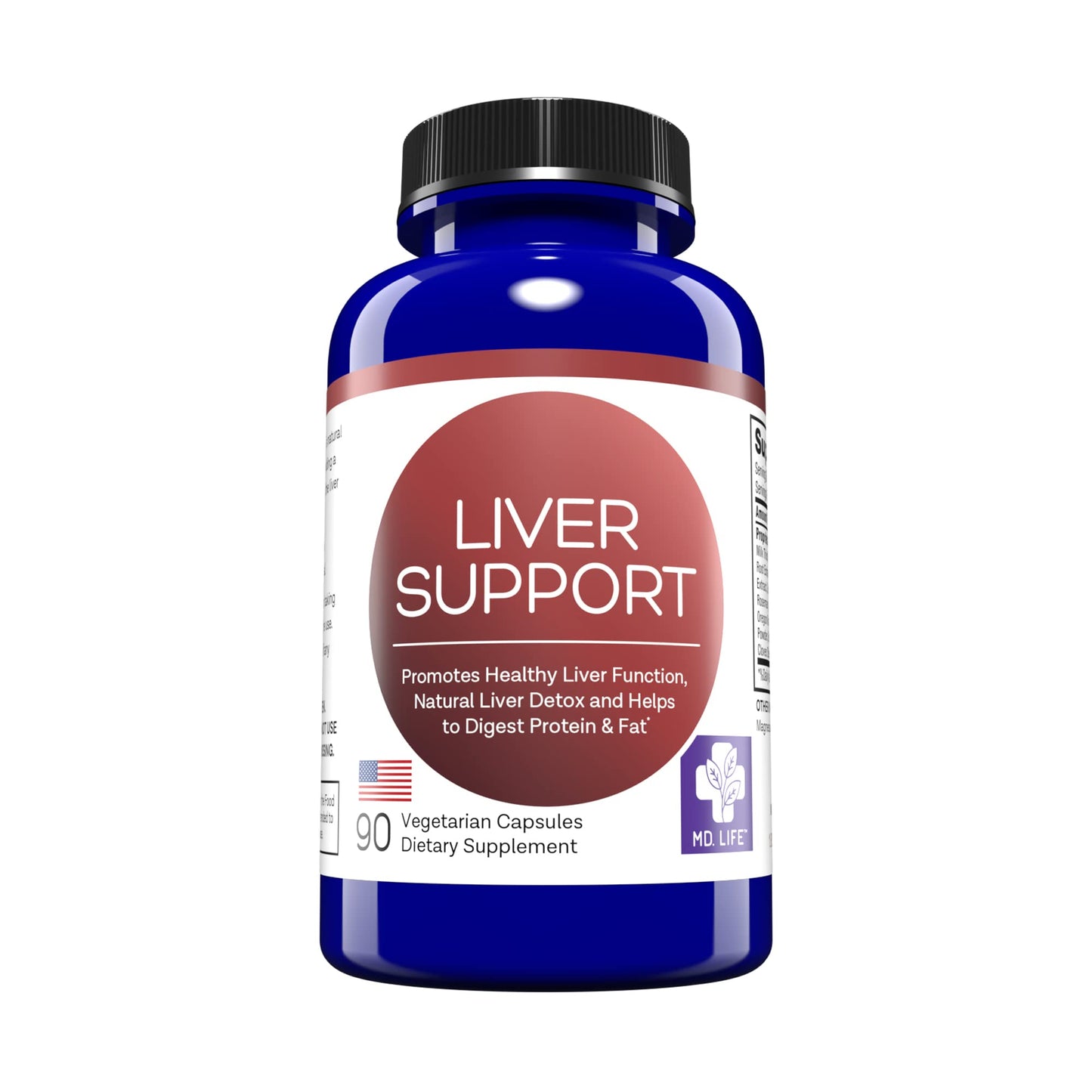 MD.LIFE Liver Support Capsule, 90 Count