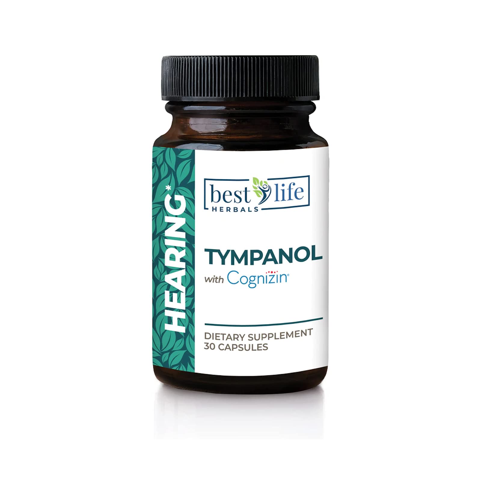 Best Life Herbals Tympanol Hearing Supplement with Cognizin 30 Capsules
