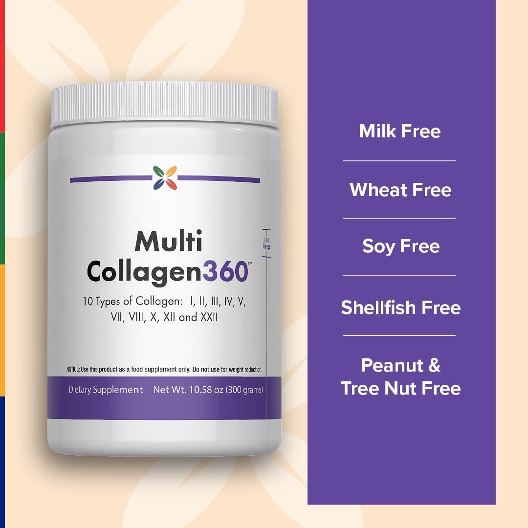 Stop Aging Now Multi Collagen Peptides Powder, 10.58 oz