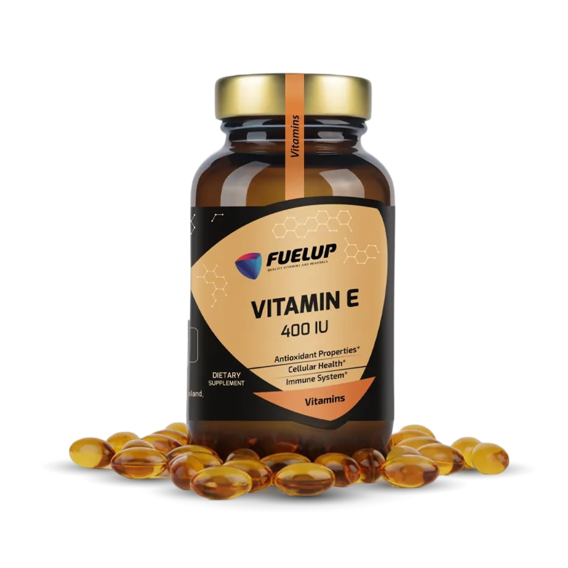 Fuelup Vitamin E 400 IU Softgels 100 Count