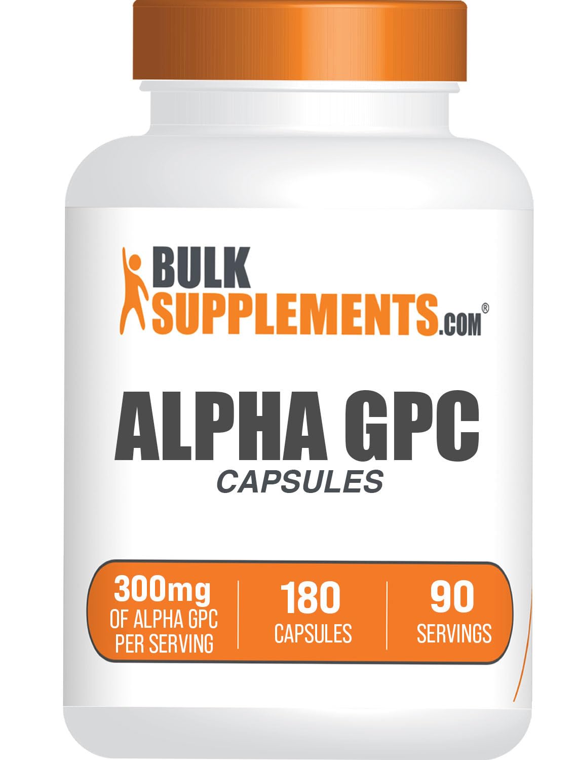 BulkSupplements Alpha GPC 180 Capsules