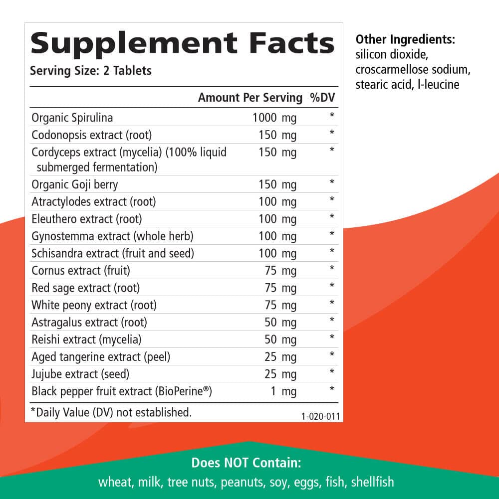Pure Essence Labs Energy Plus Tablet 120 Tablets