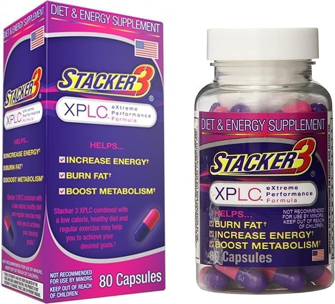 NATURES GENIOUS Original Stacker3 XPLC 80 Capsules