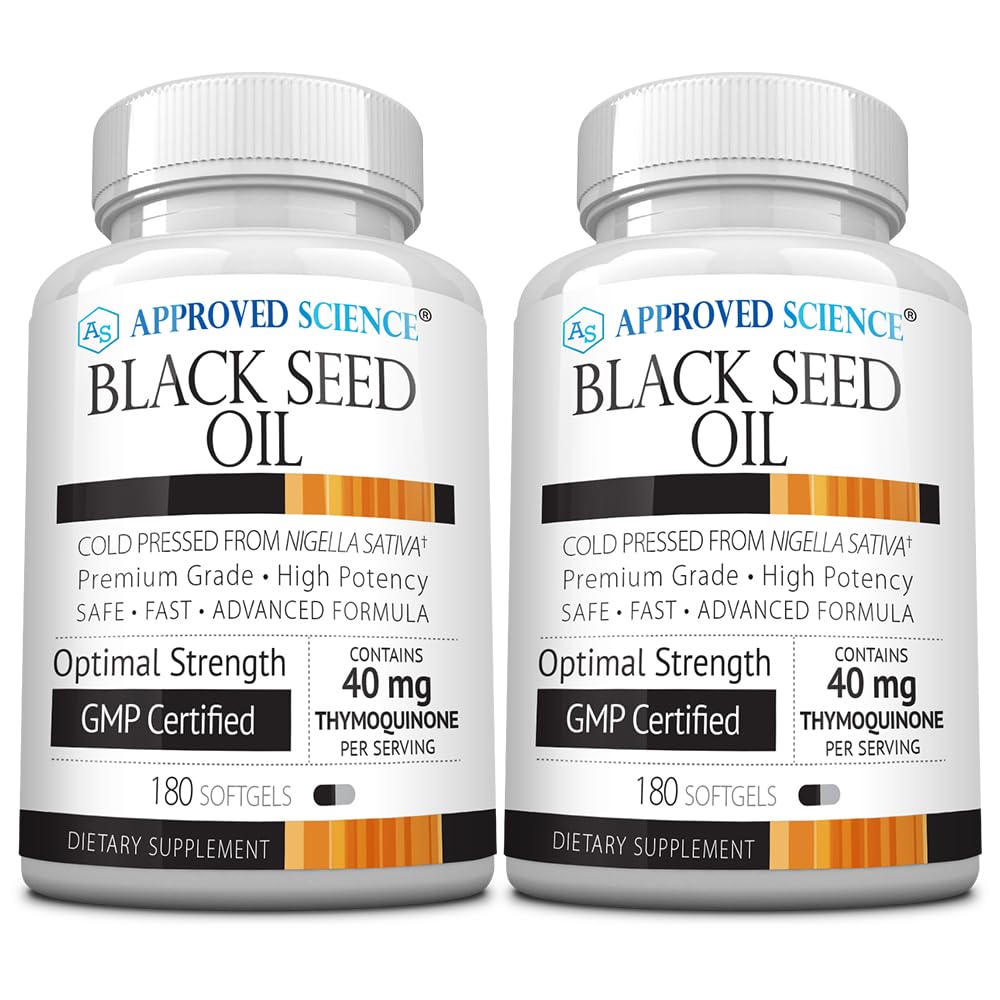 Approved Science Black Seed Oil 360 Softgels