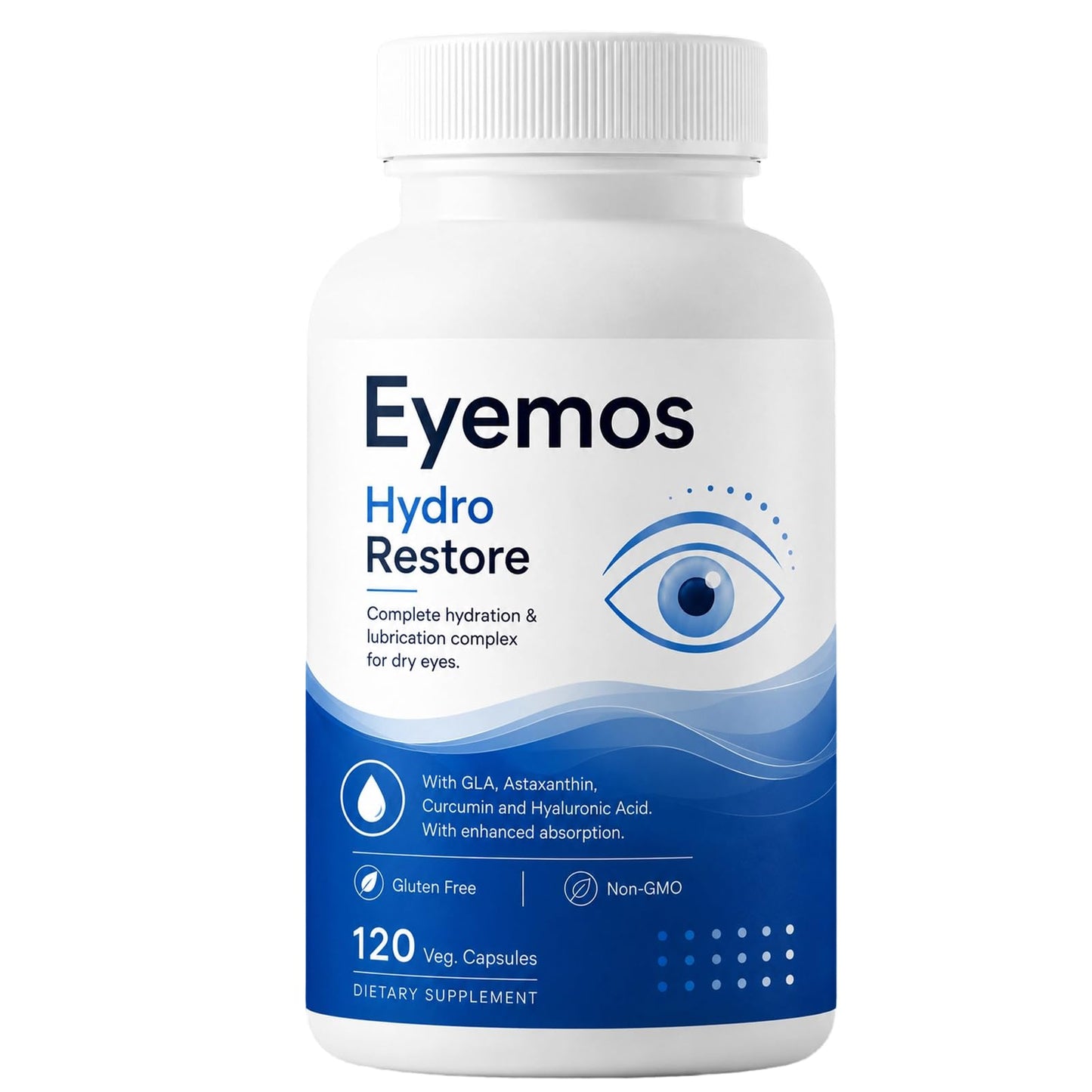 Seven Green Eyemos Hydro Restore Eye Hydration Support Supplement Capsules 120