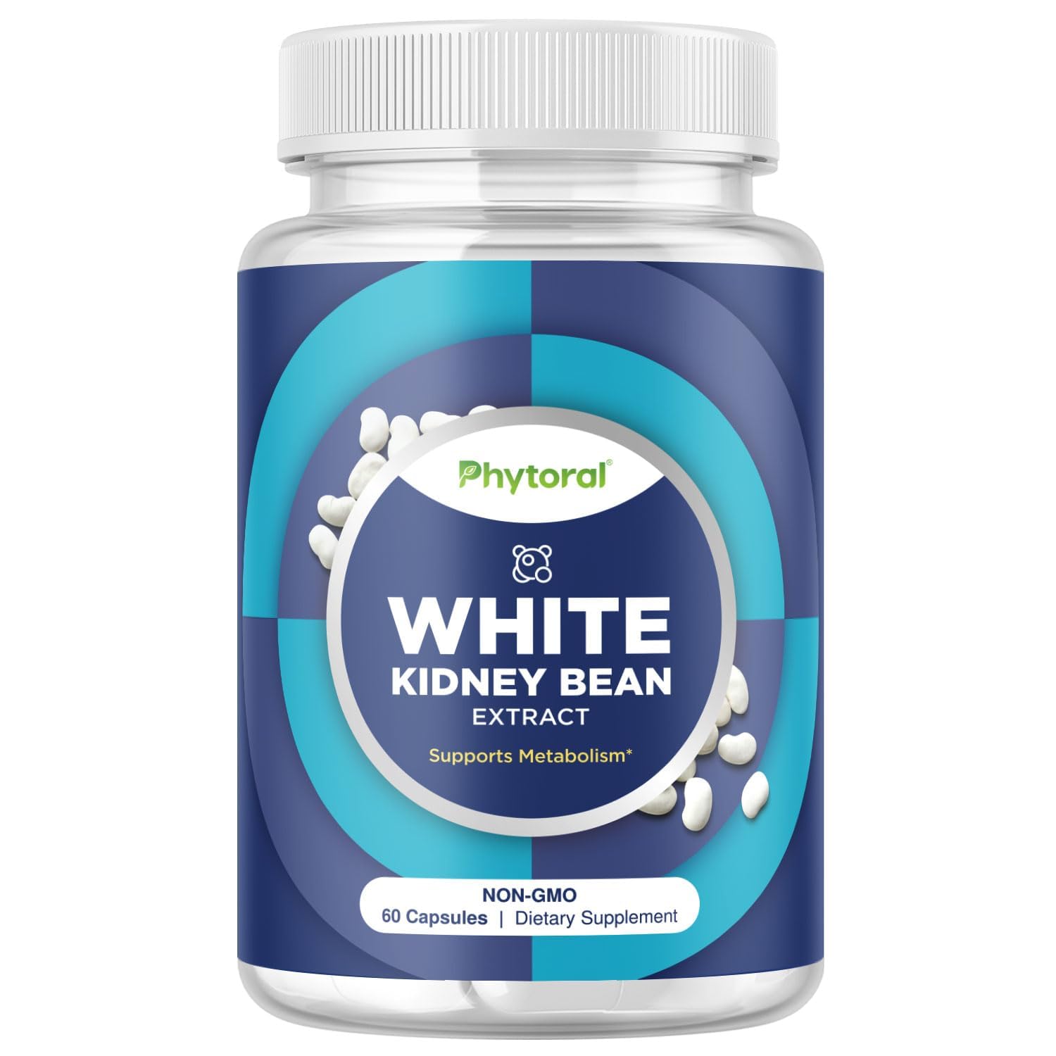 Phytoral White Kidney Bean Extract Carb Blocker Capsule 60 Count