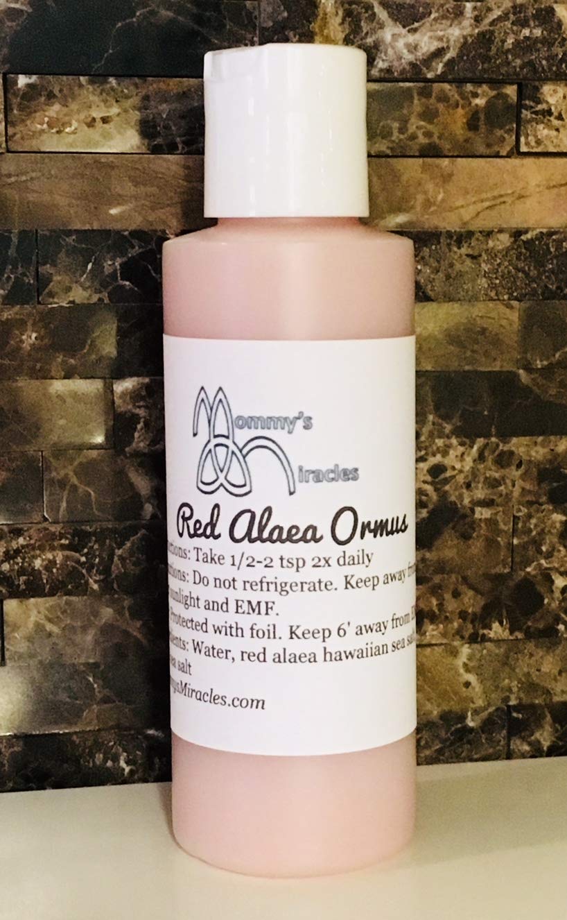 Mommy's Miracles Red Alaea Hawaiian Ormus Monoatomic Gold Manna Powder, 4 oz