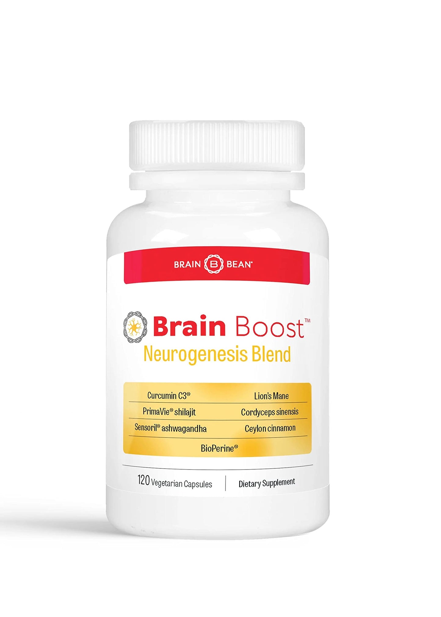 Brain Bean Brain Boost Capsules 120 Capsules