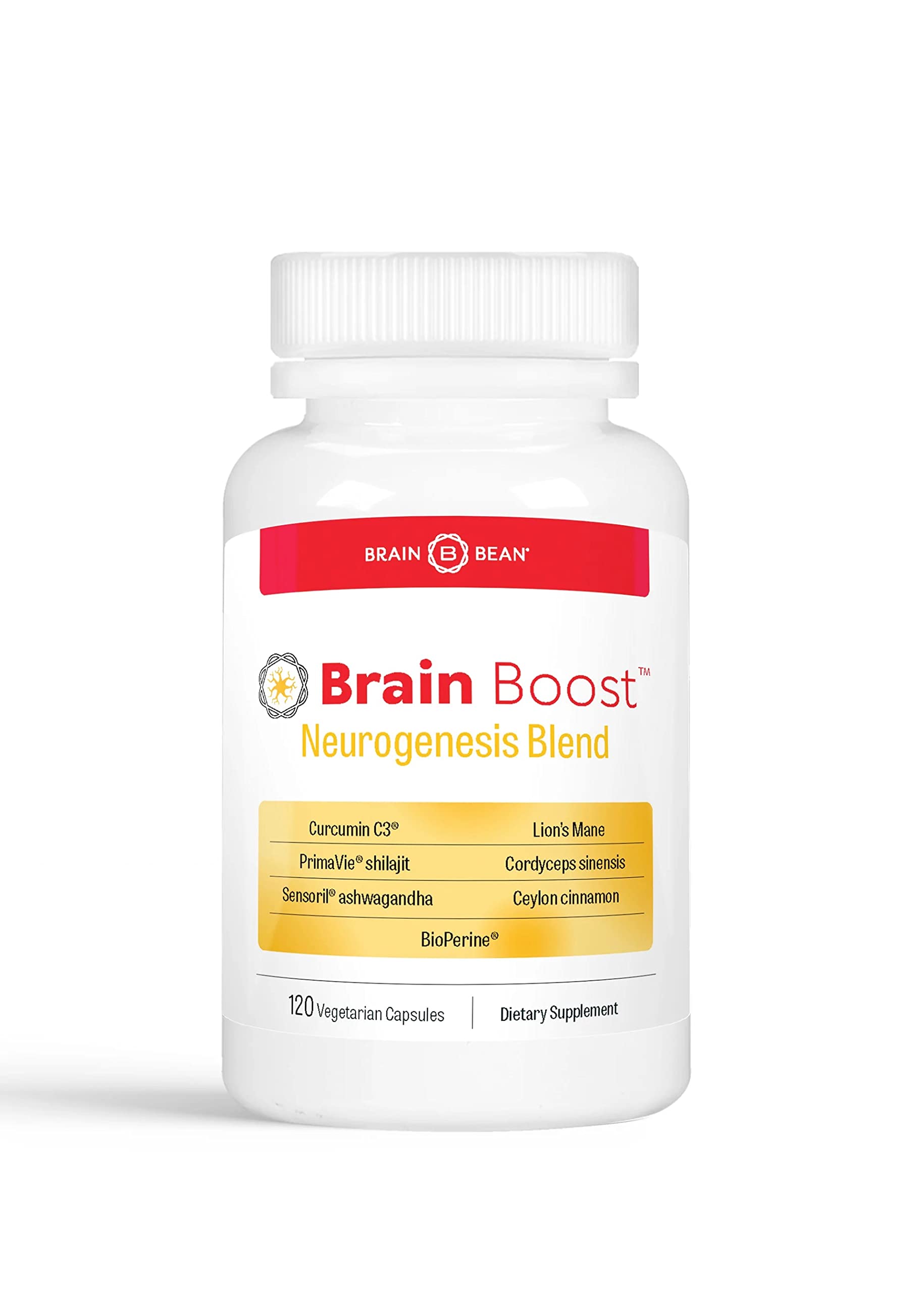 Brain Bean Brain Boost Capsules 120 Capsules