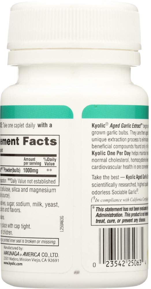 Kyolic One Per Day Caplets 90