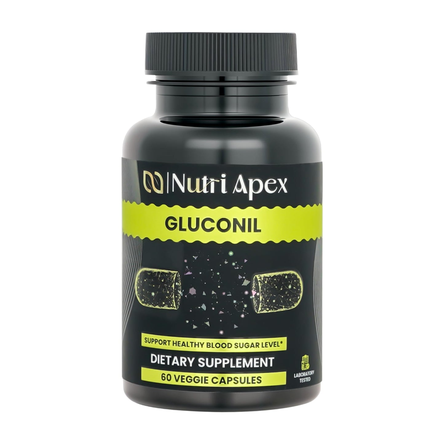 Nutri Apex Gluconil Blood Sugar Support Supplement Capsule, 60 Capsules
