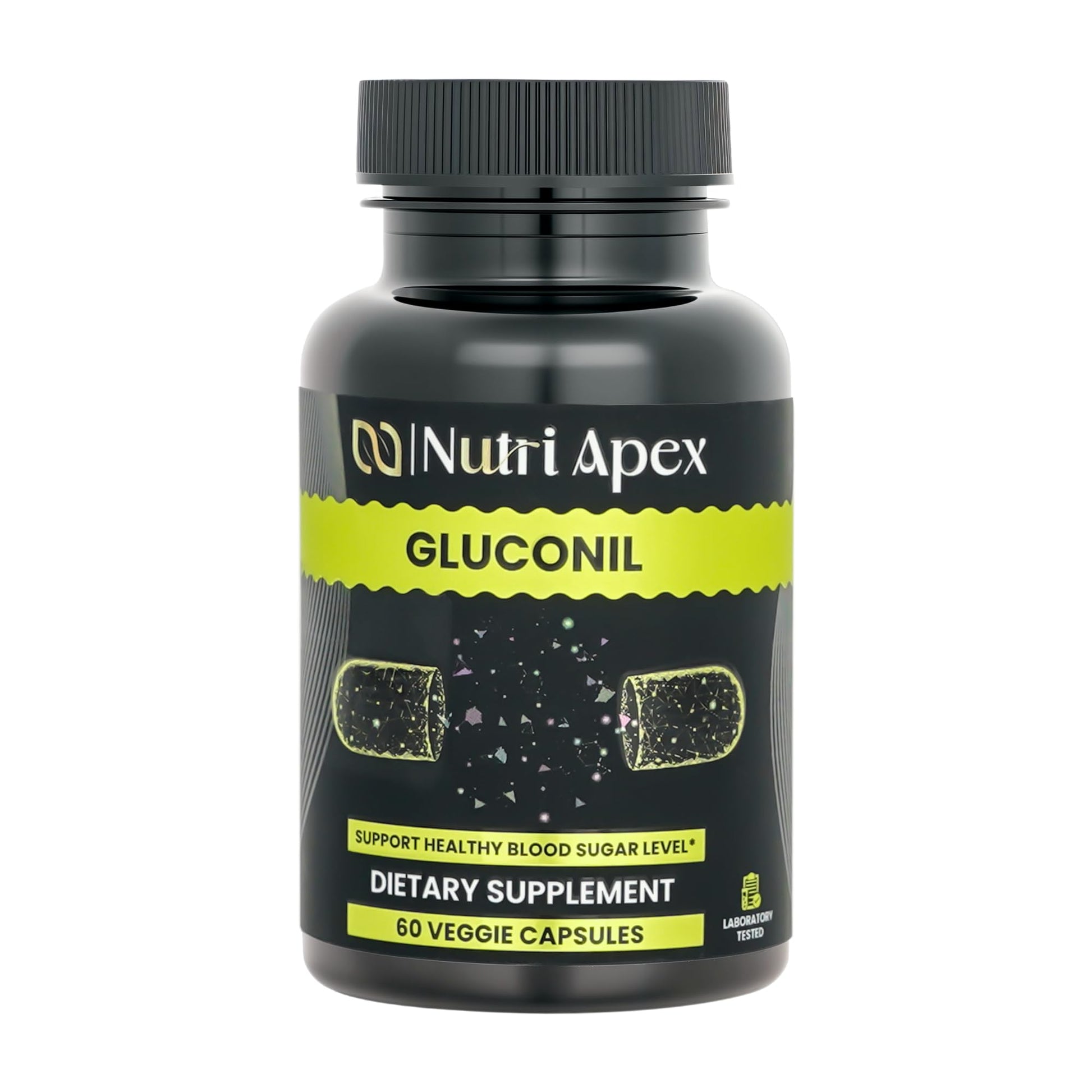 Nutri Apex Gluconil Blood Sugar Support Supplement Capsule, 60 Capsules