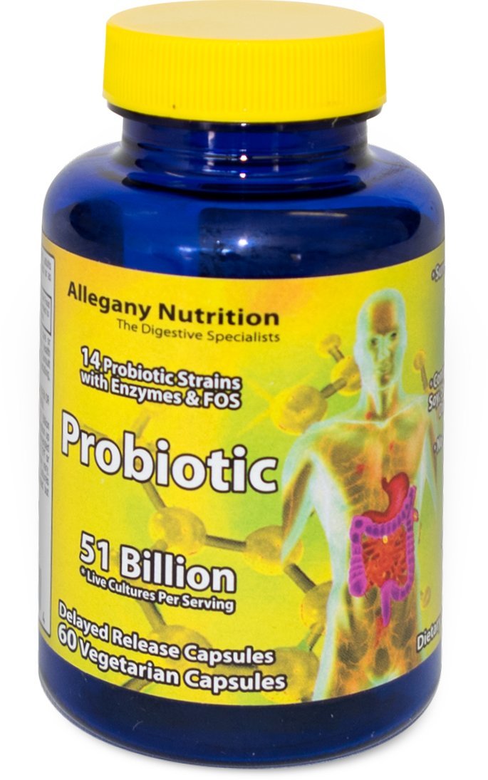 Allegany Nutrition Probiotic Capsule 60 Count