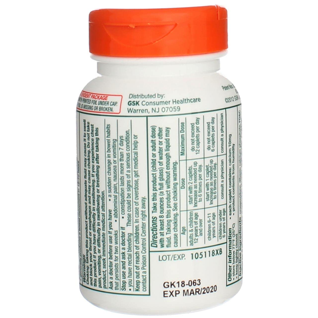 Citrucel Caplets 700 Caplets