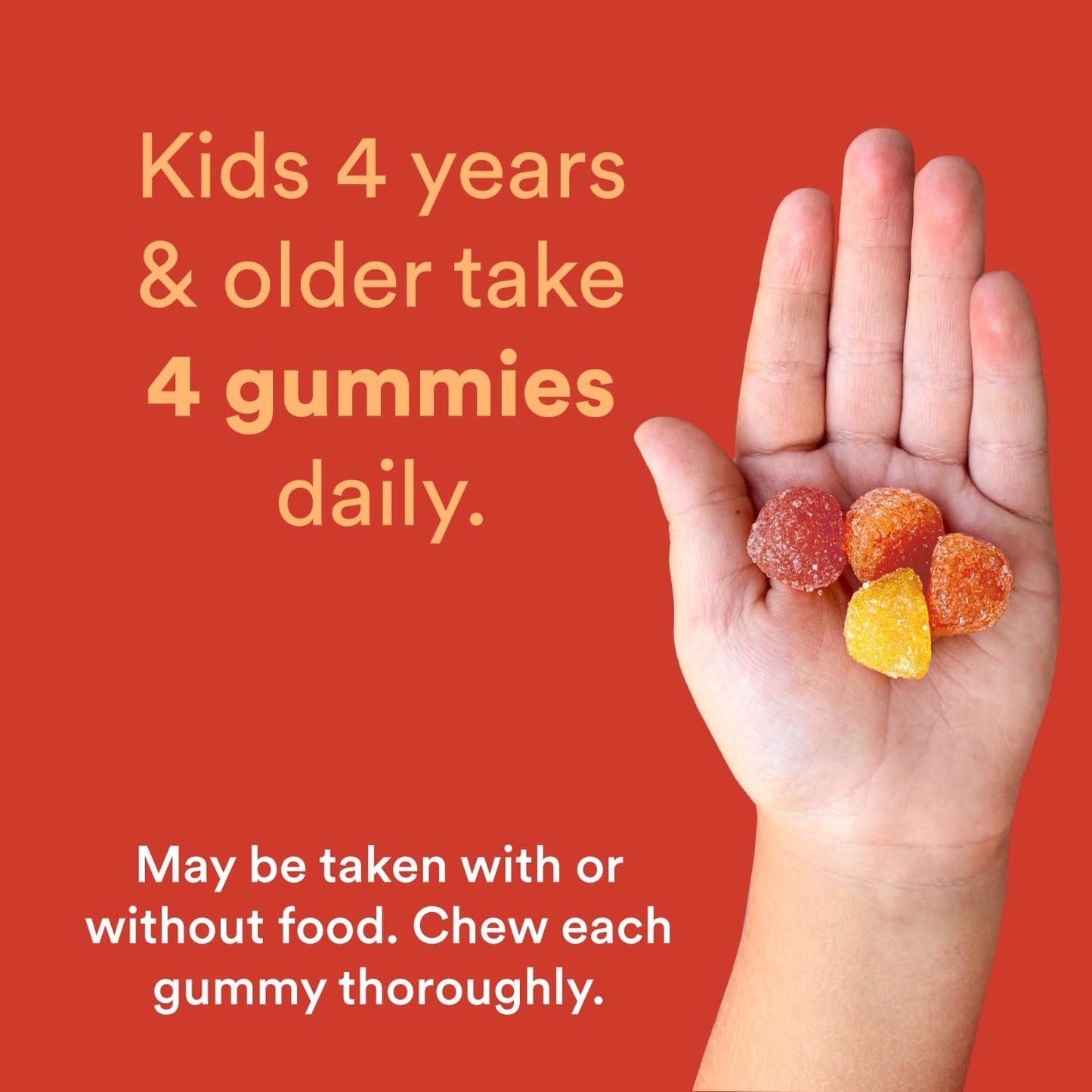 SmartyPants Kids Multivitamin Gummies with Omega-3 Fish Oil (EPA/DHA), Vitamin D3, Vitamin C, B Vitamins & Zinc, Gluten Free, 120 Count
