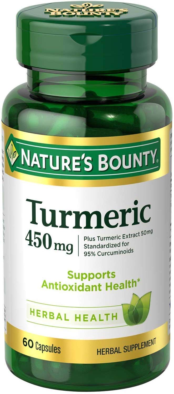 Nature's Bounty Tumeric Curcumin Capsules 11 Count