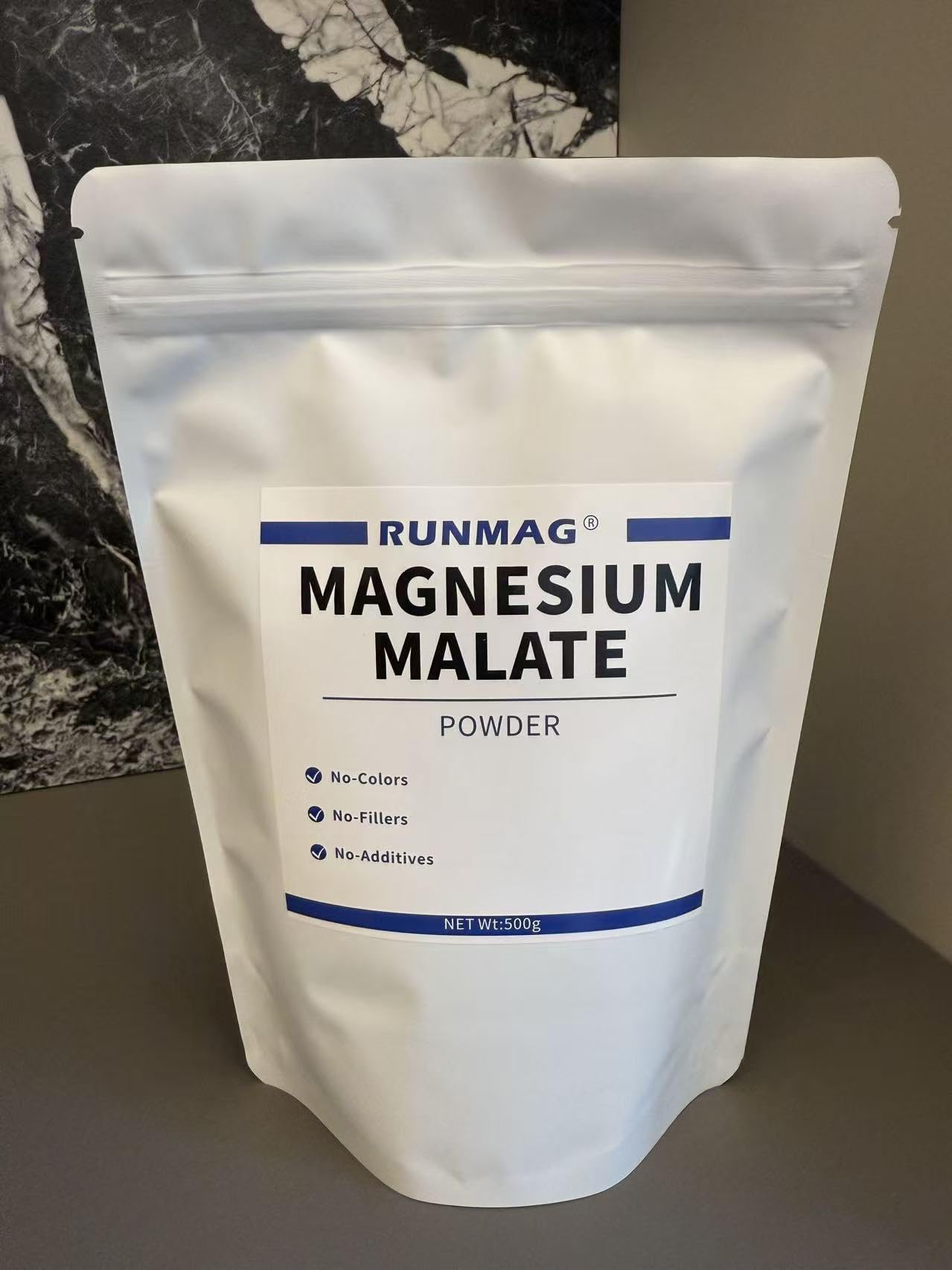RUNMAG Magnesium Malate Powder 500g Pack of 199