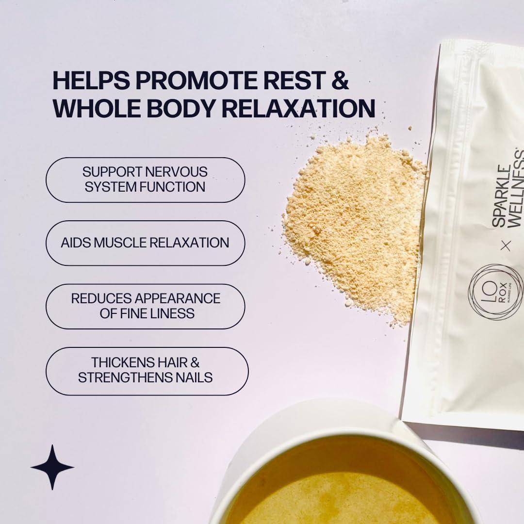 Sparkle Wellness VERISOL Collagen + Magnesium Taurate (Honey Lemonade) Powder 12.8