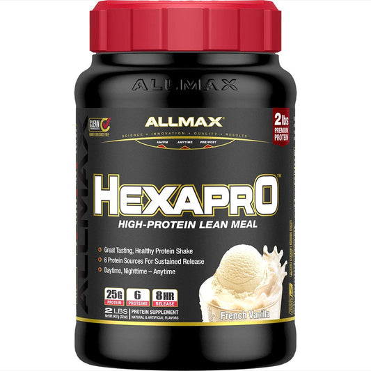 ALLMAX HEXAPRO Protein Powder, 2 lb, 32 Servings