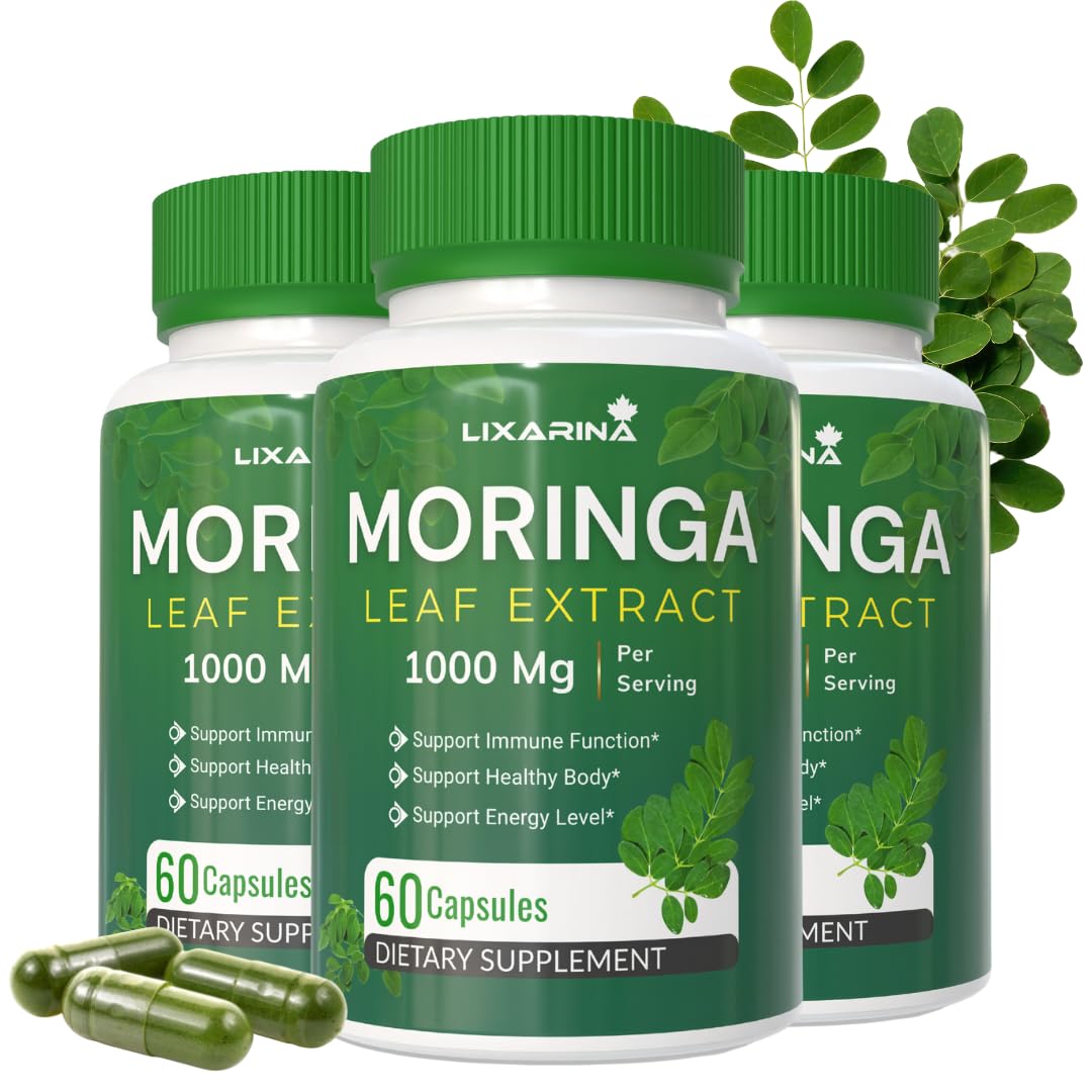 LIXARINA Moringa Capsules 180 Count