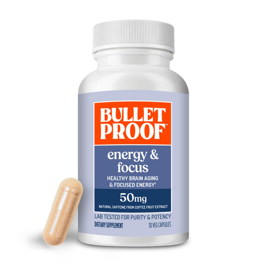 Bulletproof Energy and Focus Capsules 30 Count