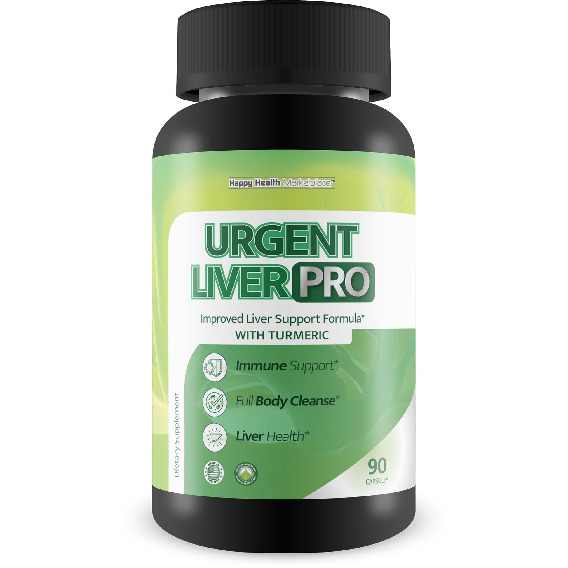 Happy Health Marketplace Urgent Liver Pro Capsule 90 Count