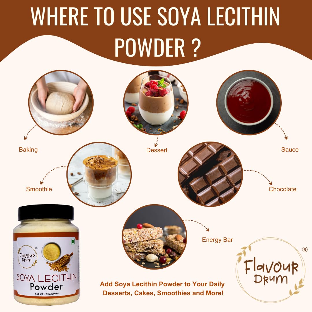 Flavour Drum Soya Lecithin Powder 7 oz