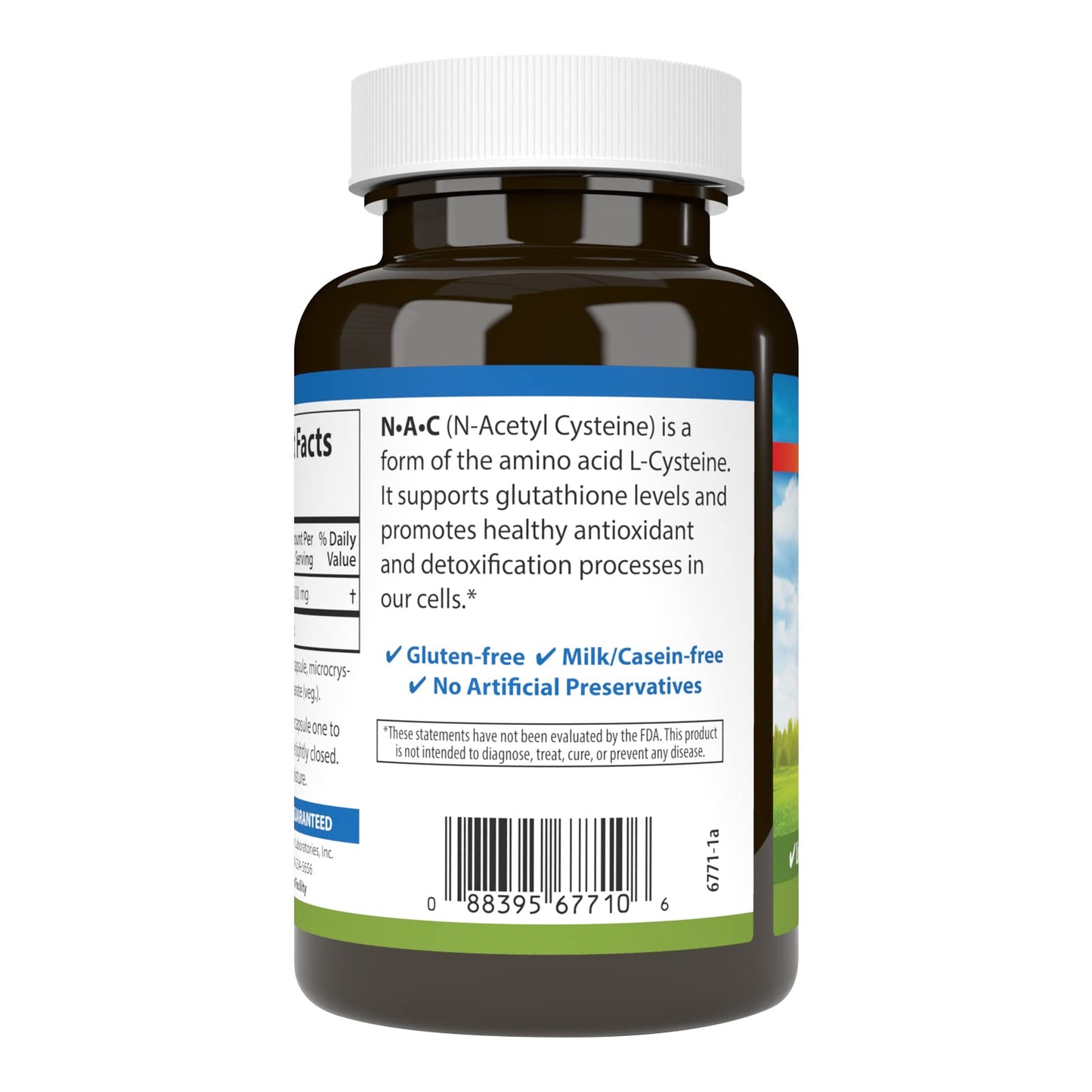 Carlson N-Acetyl Cysteine 500 mg Capsules, 120 Count