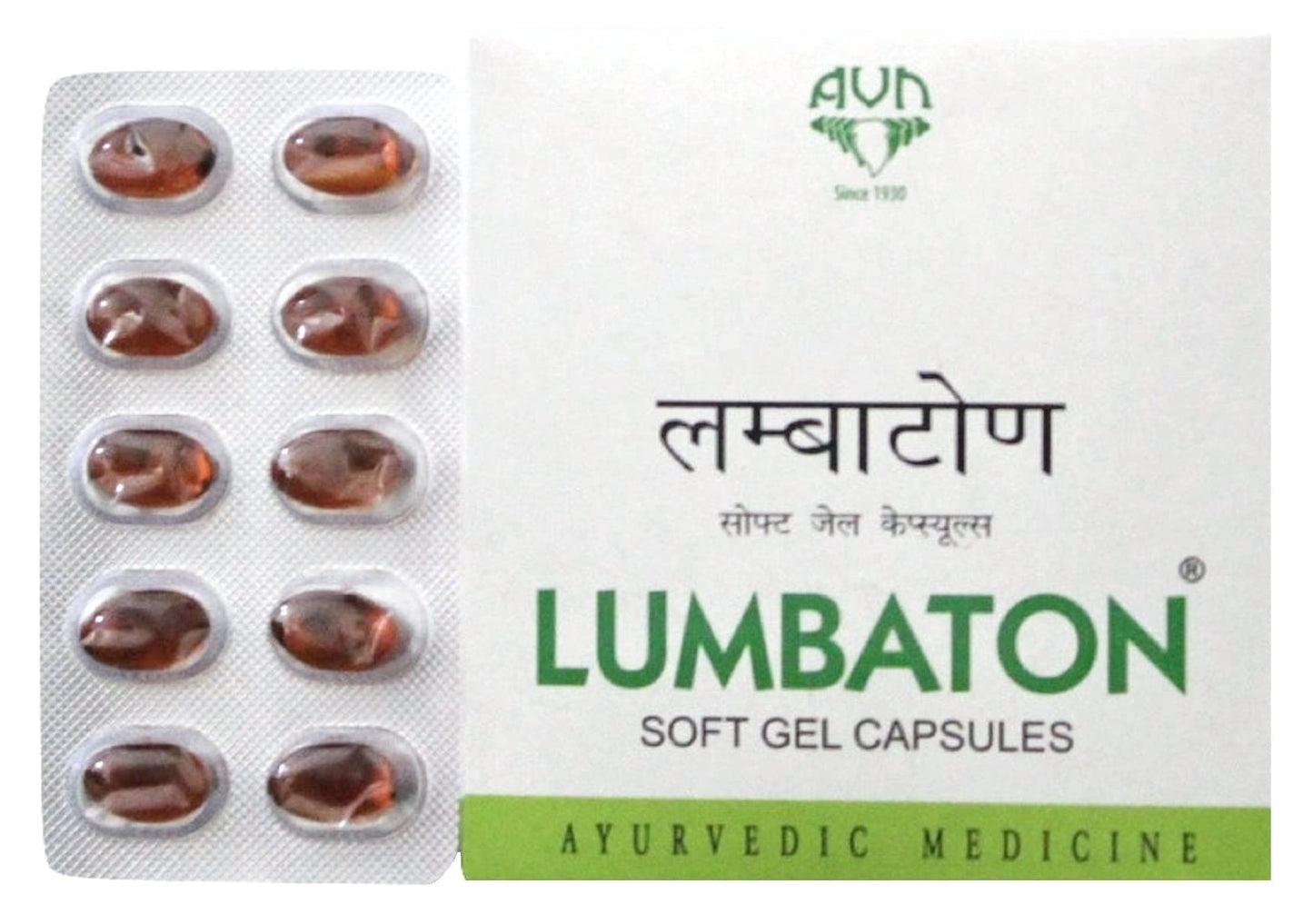 AVN Lumbaton Soft Gel Capsules, 360 Capsules