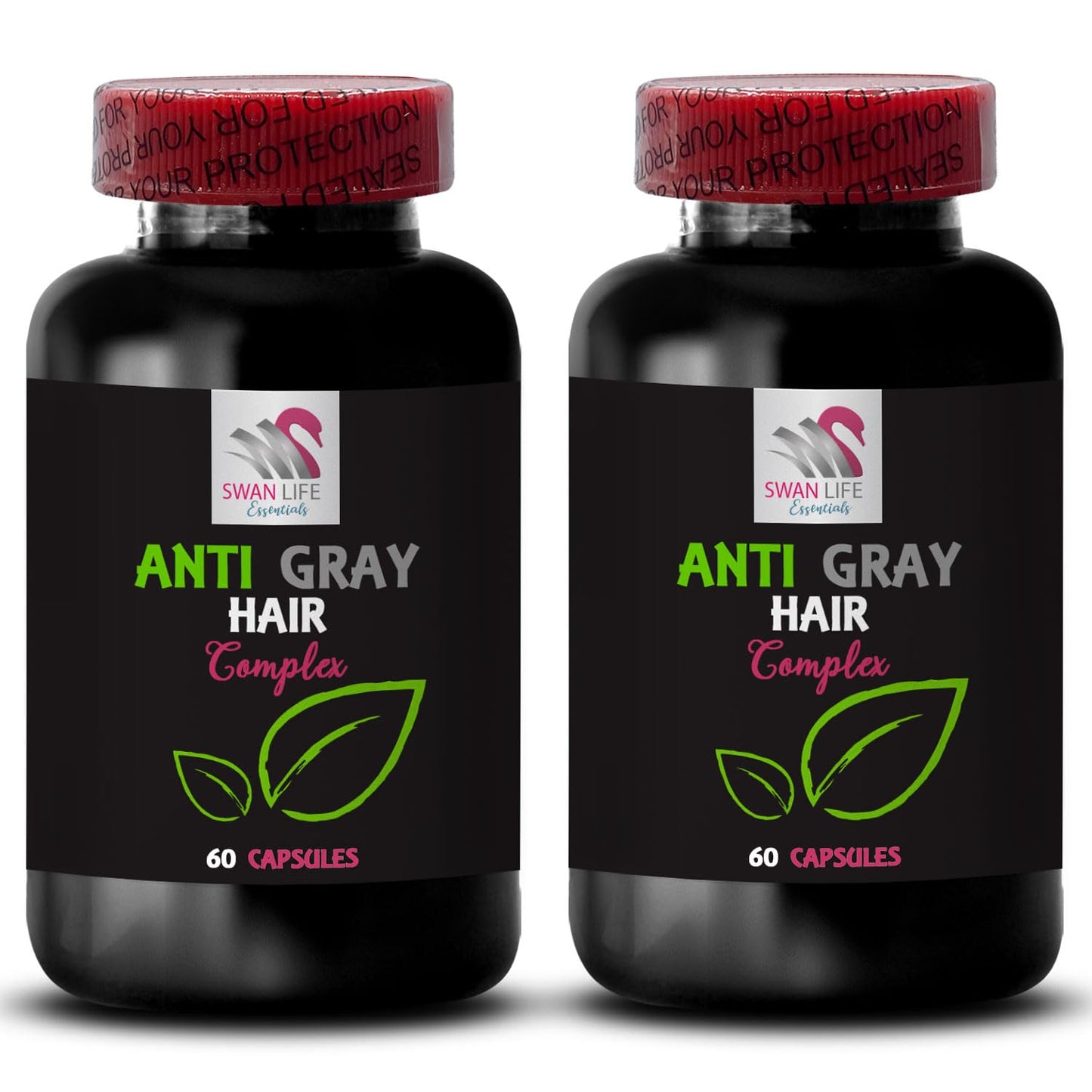 SWAN LIFE ESSENTIALS Anti Gray Hair Complex Capsules, 120 Capsules
