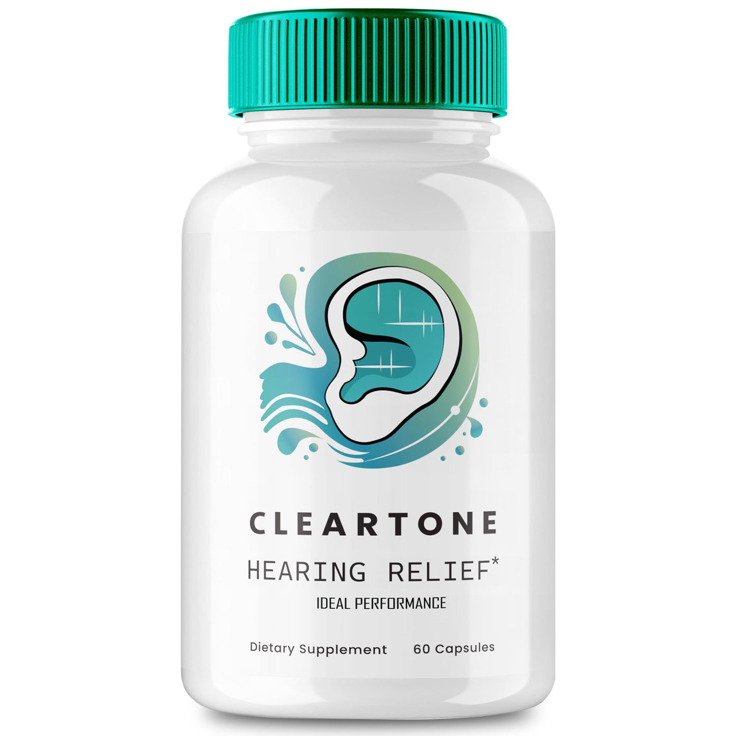 IDEAL PERFORMANCE Cleartone Tinnitus Relief for Ringing Ears Capsules, 60 Count