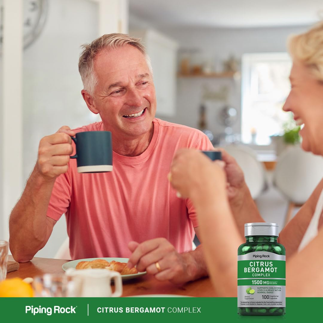 Piping Rock Citrus Bergamot Supplement Capsule 100