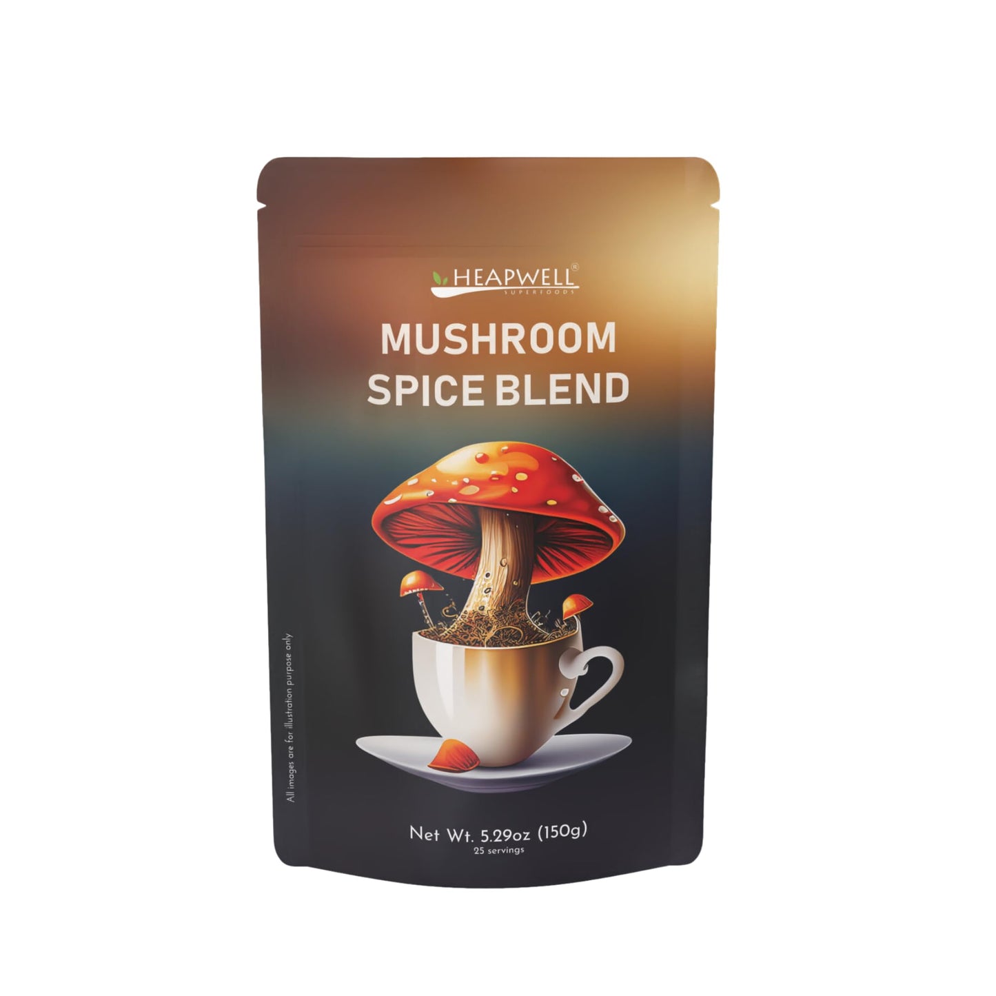 Heapwell Superfoods Mushroom Spice Blend Powder 5.29 oz