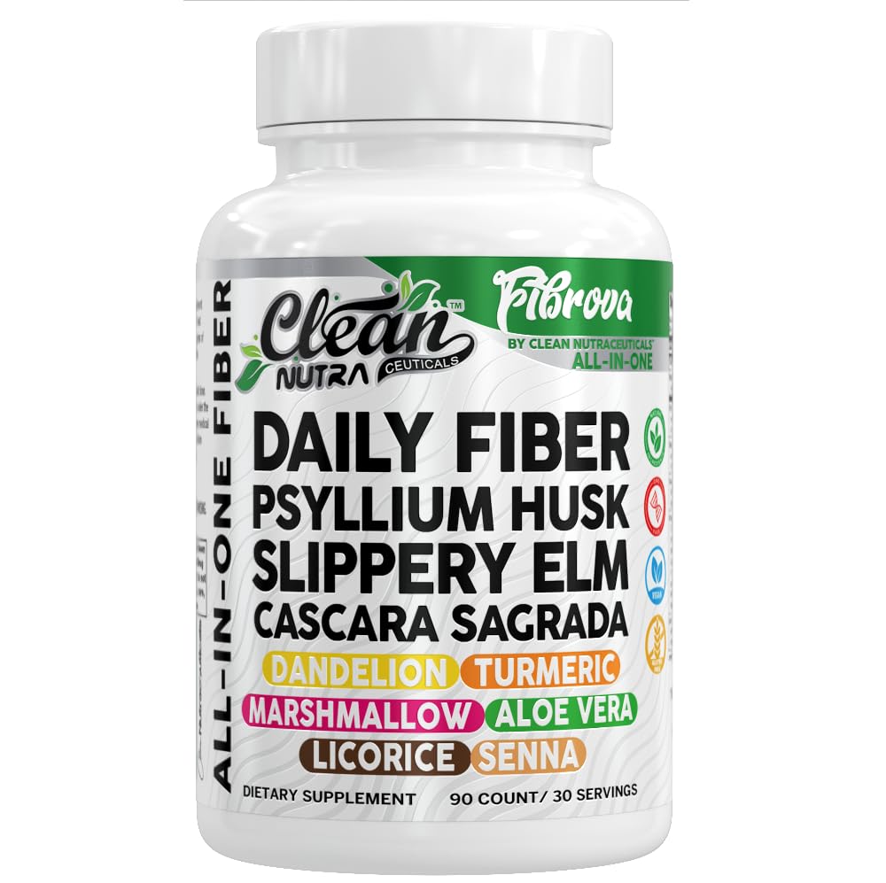 Clean Nutraceuticals Fiber Supplement 90 Capsules