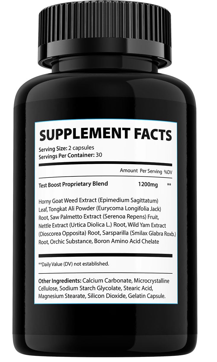 Indelo VeeloBooster Next Generation Male Support Capsules, Maximum Strength Formula, 120 Capsules
